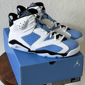 🆕 Retro Jordan 6 University Blue Sz12